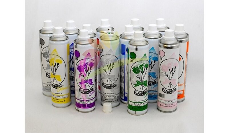 Spray color pentru flori